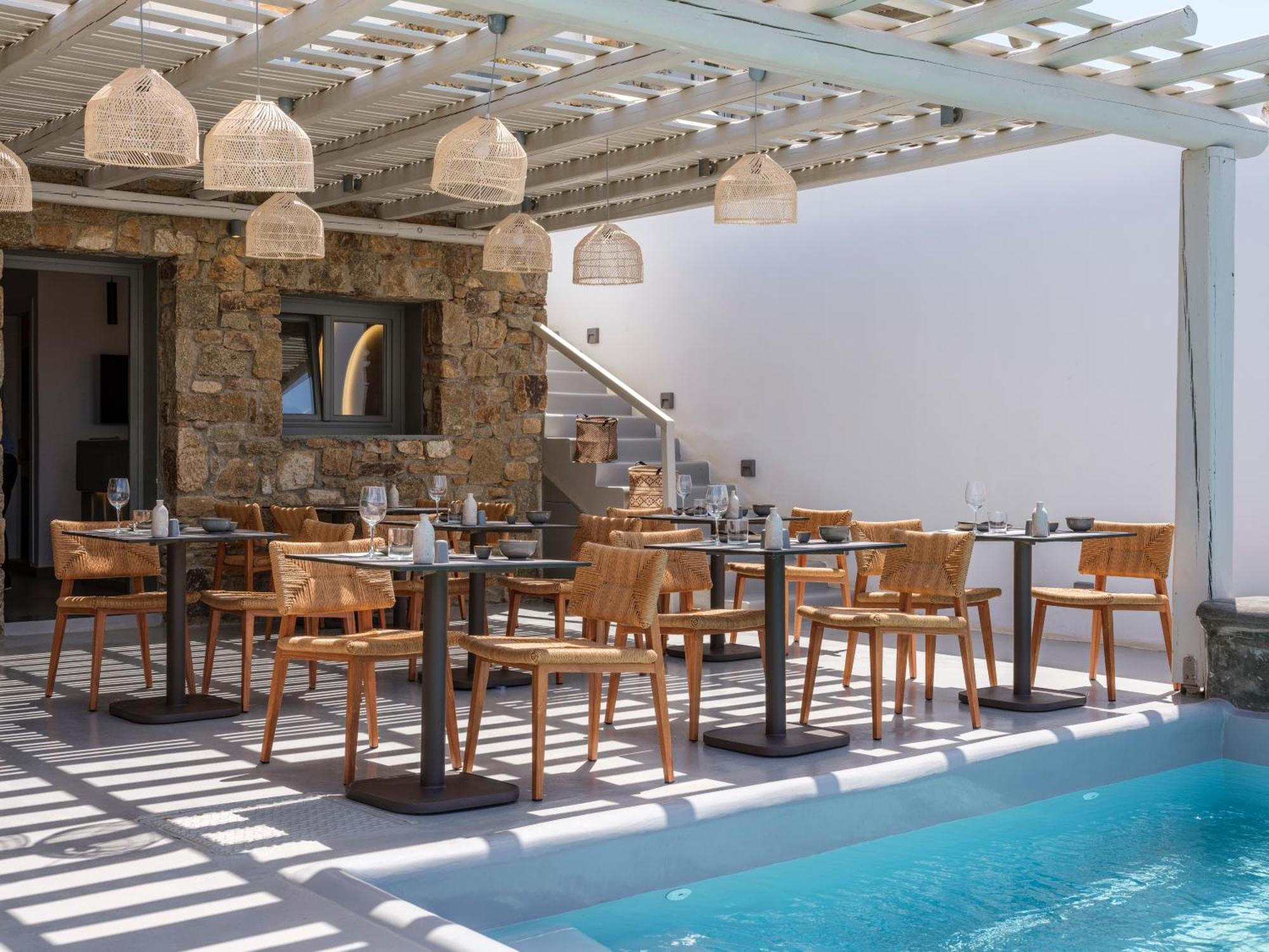 The Mykonist Merchia Beach Villas & Suites Exterior foto