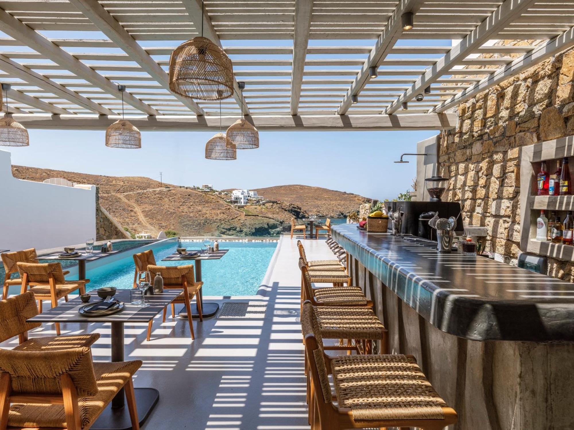 The Mykonist Merchia Beach Villas & Suites Exterior foto